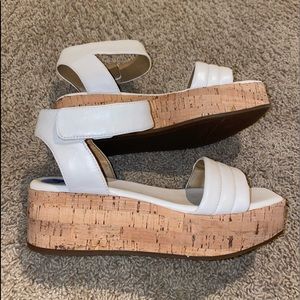 White Platform Sandal